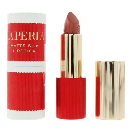 La Perla Matte Silk Lipstick 110 Cinnamon Red
