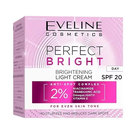 Eveline Perfect Bright Brightening Light Cream With SPF 20 50ml