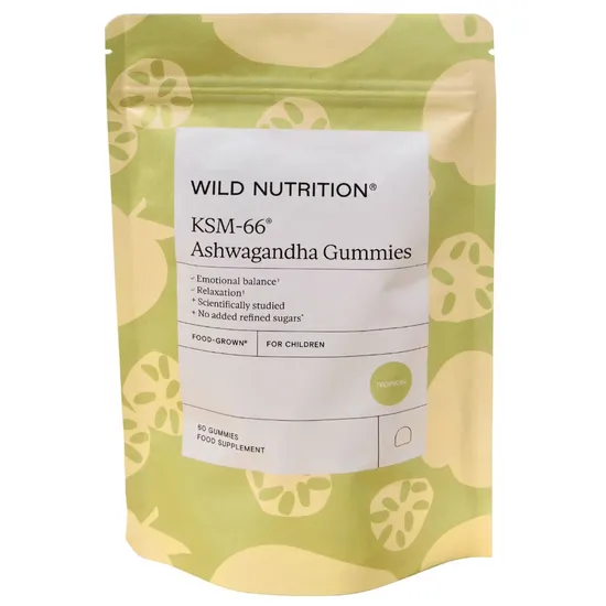 Wild Nutrition KSM-66 Ashwagandha For Children Gummies