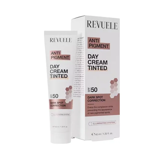Revuele Anti Pigment Dark Spot Correction Day Cream Tinted SPF 50