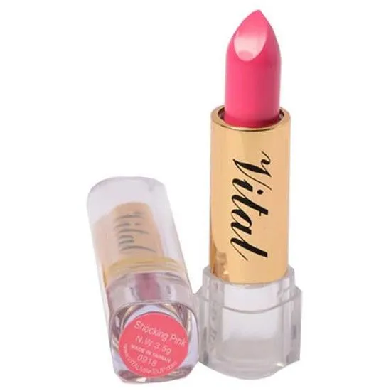 Vital Makeup Moisturising Lipstick Shocking Pink