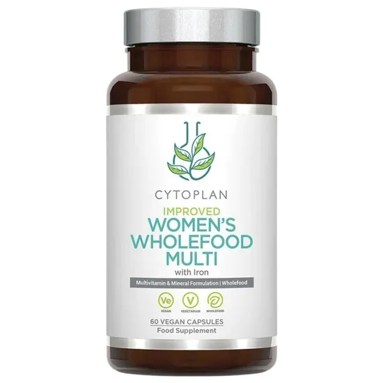 Cytoplan Women's Wholefood Multi With Iron Capsules
