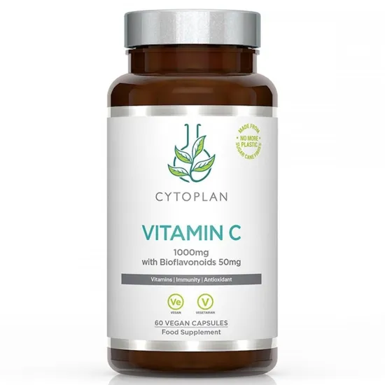 Cytoplan Vitamin C + Bioflavonoids 1000mg/50mg Capsules