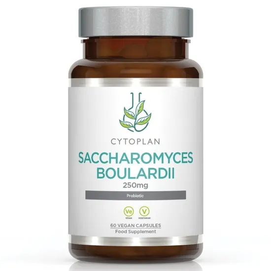 Cytoplan Saccharomyces Boulardii 250Mg Capsules 60 Capsules
