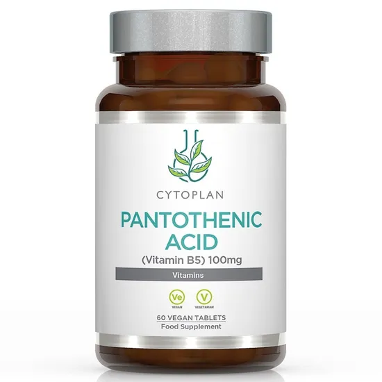 Cytoplan Pantothenic Acid Vitamin B5 100mg Tablets