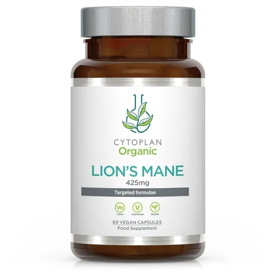 Cytoplan Organic Lions Mane Capsules