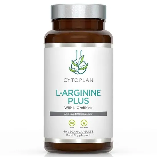 Cytoplan L-Arginine Plus With L-Ornithine 500mg/250mg Capsules