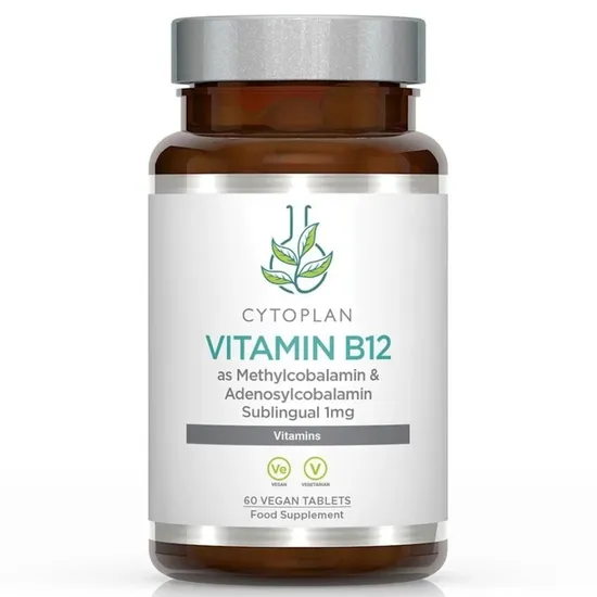 Cytoplan B12 Methylcobalamin & Adenosylcobalamin Sublingual Tablets