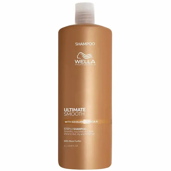 Wella Ultimate Smooth Shampoo 1000Ml