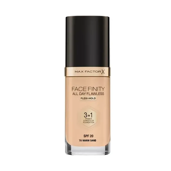 Max Factor Facefinity All Day Flawless 3 In 1 Primer Concealer Foundation 30 Ml / 105 Ganache