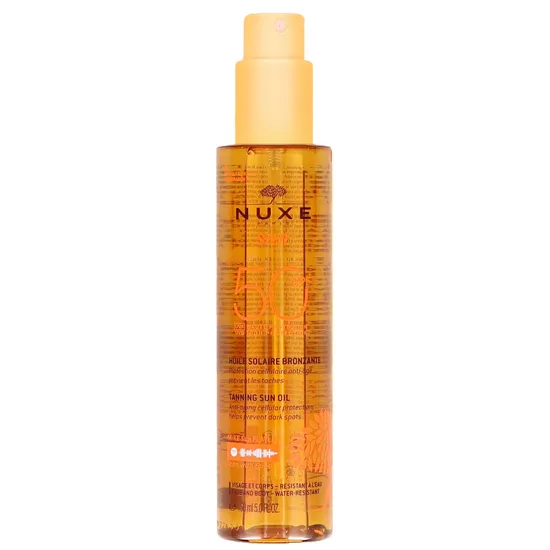 Nuxe Tanning Sun Oil Face & Body SPF 50