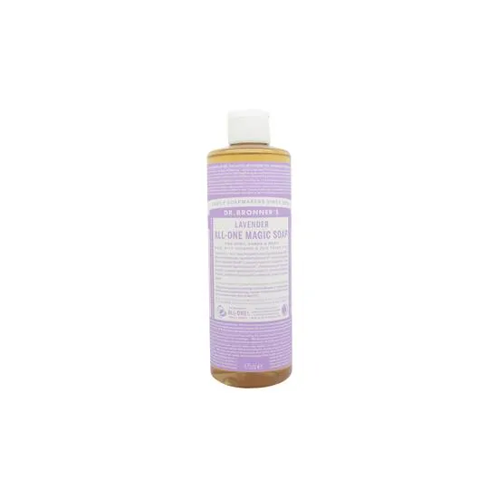 Dr Bronner's 18-In-1 Lavender Pure-Castile Liquid Soap