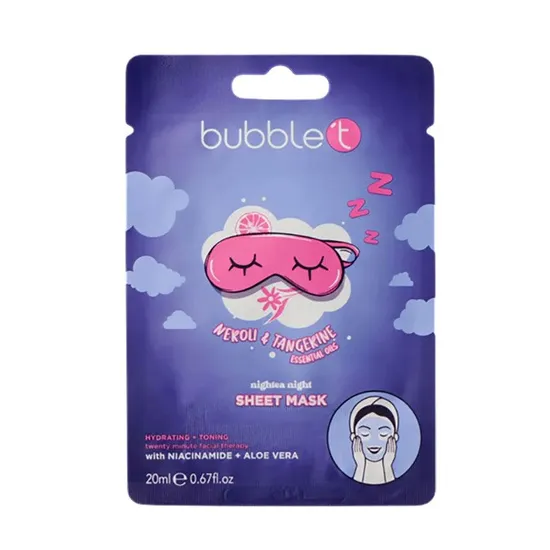 Bubble T Neroli & Tangerine Nightea Night Sheet Mask