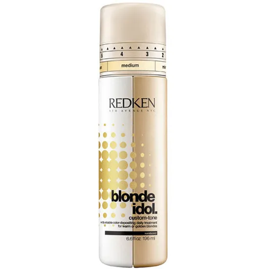 Redken Blonde Idol Custom Tone Daily Treatment For Warm Or Golden Blondes