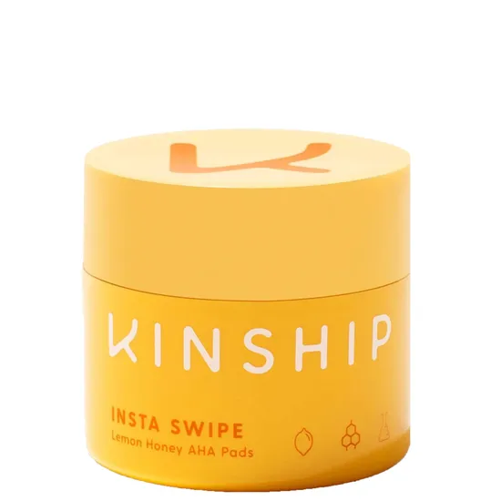 Kinship Insta Swipe Lemon Honey AHA Exfoliating Pads