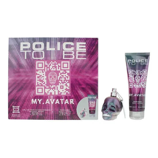 Police To Be My Avatar Eau De Parfum 40ml + Body Lotion 100ml Gift Set For Her