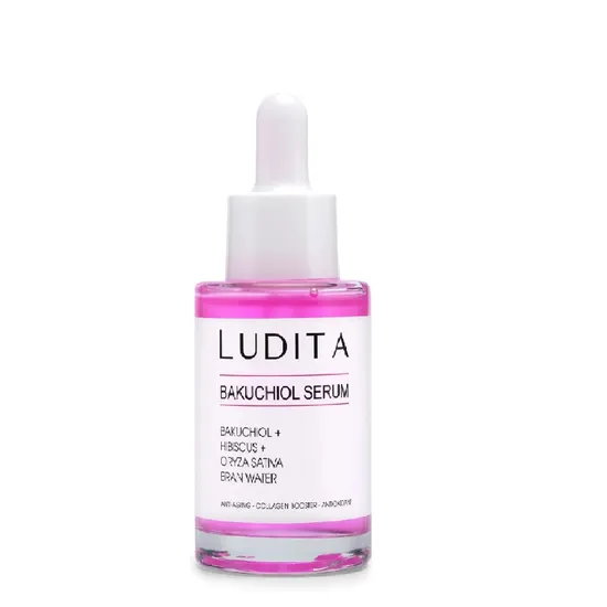 Ludita Bakuchiol + Hibiscus Anti-Ageing Serum