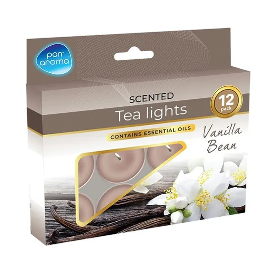Pan Aroma Scented Tea Lights Vanilla Bean