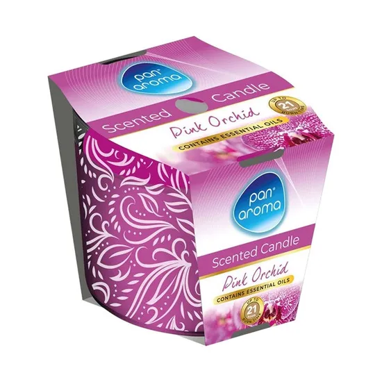 Pan Aroma Scented Candle Pink Orchid