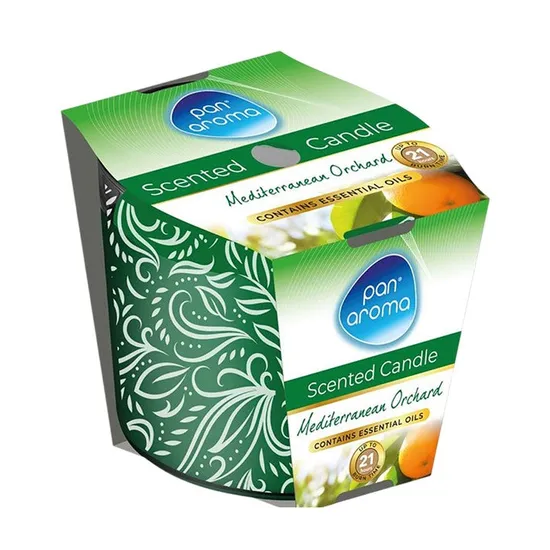 Pan Aroma Scented Candle Mediterranean Orchard