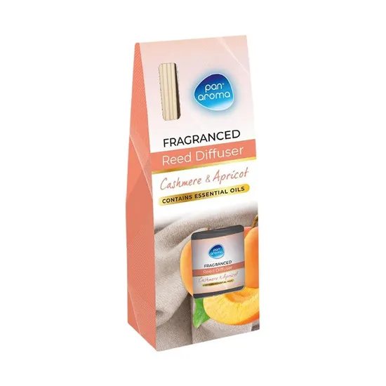 Pan Aroma Reed Diffuser Cashmere & Apricot