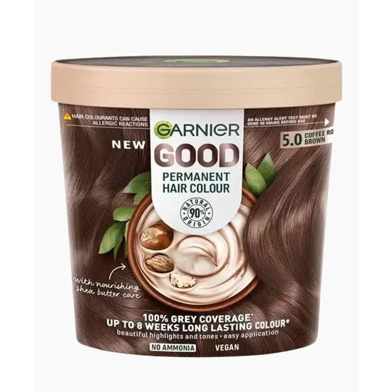 Garnier Good Permanent Hair Colour 5.0 Coffee Roast Brown