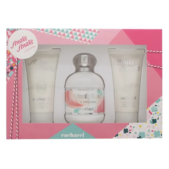 Cacharel Anais Anais L'Original Gift Set 100ml Eau De Toilette + Body Lotion