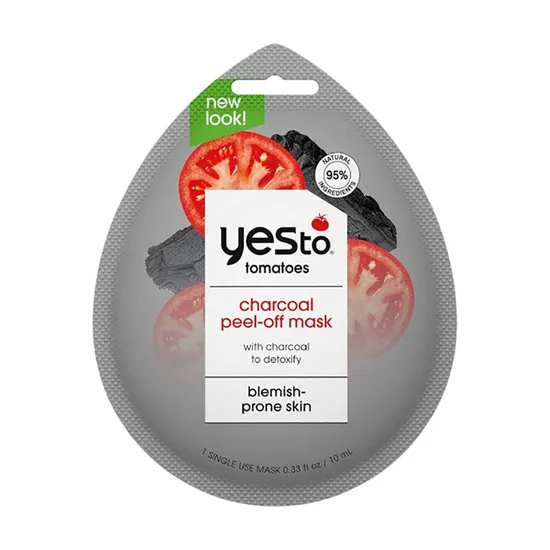 Yes To Tomatoes Blemish Prone Skin Charcoal Peel Off Mask