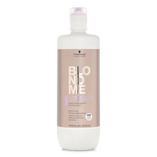Schwarzkopf Blondme Cool Blondes Neutralising Shampoo