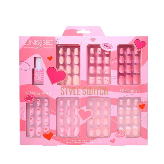 Sunkissed Multi False Nail Gift Set