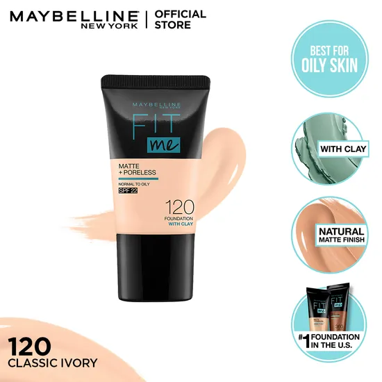 Maybelline Fit Me Matte & Poreless Foundation SPF 22