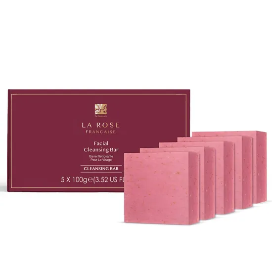 Dr Botanicals La Rose Francaise Facial Cleansing Bar
