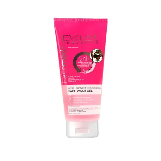 Eveline Facemed Hyaluronic Moisturising Face Wash Gel