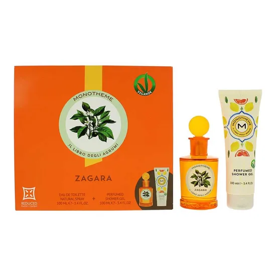 Monotheme Zagara Eau De Toilette 100ml + Shower Gel 100ml Gift Set For Her