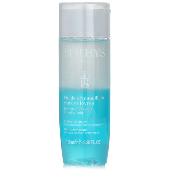 Sothys Eye & Lip Makeup Removing Fluid With Mallow Extract For All Makeup Even Waterproof