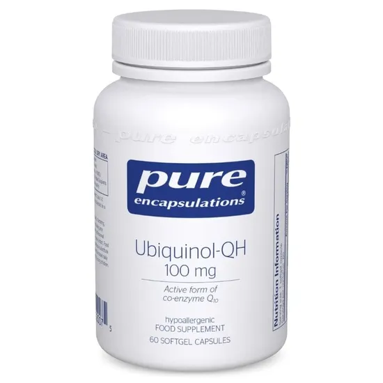 Pure Encapsulations Ubiquinol-QH 100mg Capsules