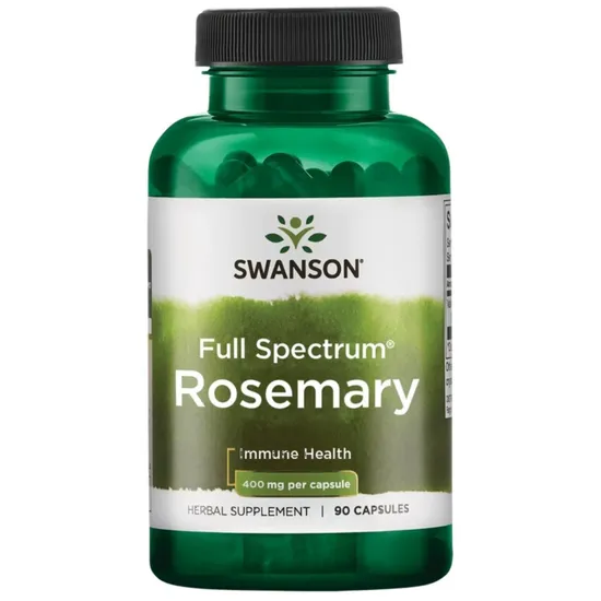 Swanson Rosemary 400mg Capsules