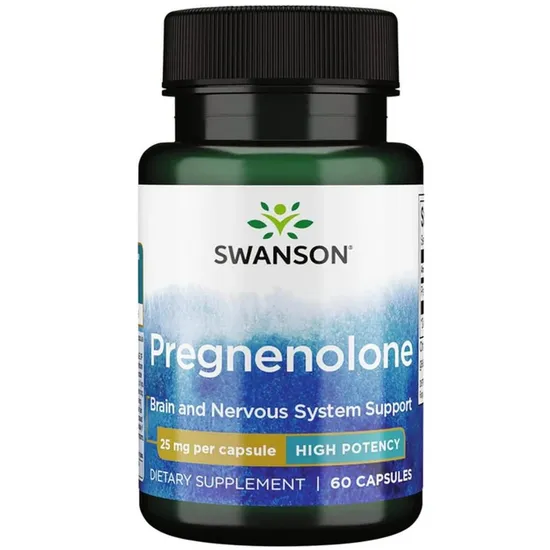 Swanson Pregnenolone 25mg Capsules