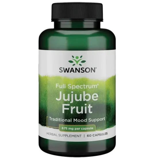 Swanson Full Spectrum Jujube Fruit 675mg Capsules