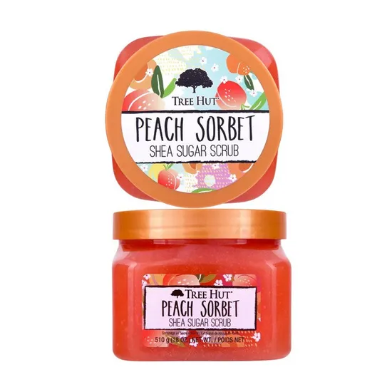 Tree Hut Peach Sorbet Shea Sugar Scrub