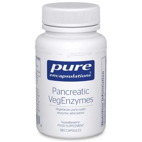 Pure Encapsulations Pancreatic VegEnzymes Capsules
