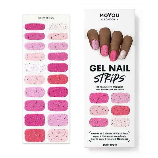 Moyou London Gel Nail Strip Sweet Tooth