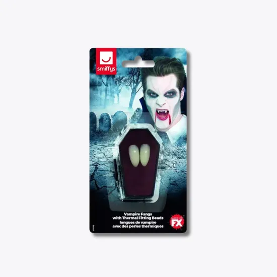 Smiffys Make-Up FX White Vampire Fangs
