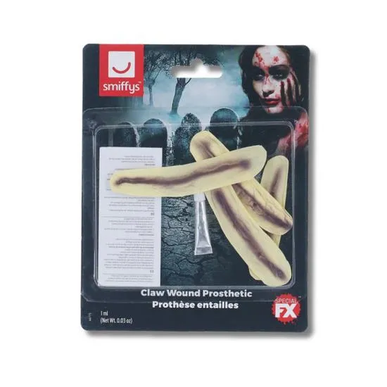 Smiffys Make-Up FX Latex Claw Wound Scar