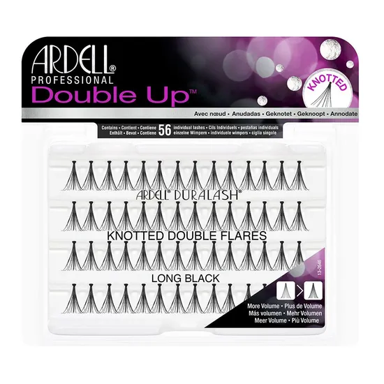 Ardell Duralash Double Up Individual Knotted Double Flares