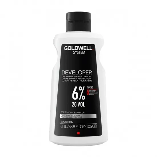 Goldwell Topchic Cream Developer Peroxide Lotion 6% 20 Vol