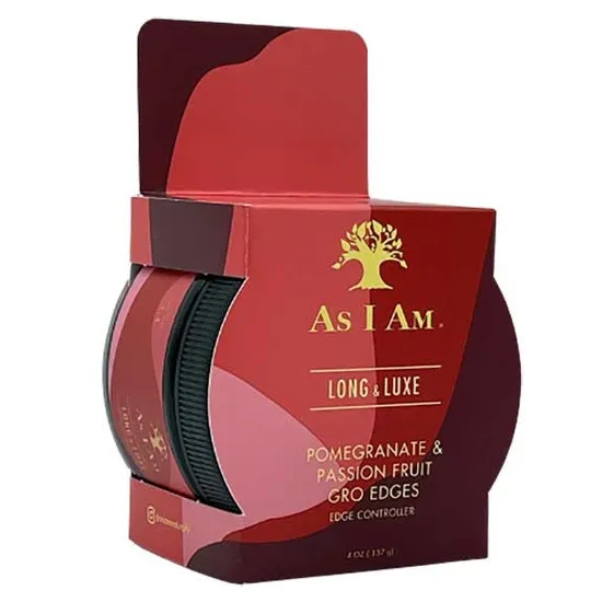 As I Am Long & Luxe Pomegranate Passion Fruit Gro Edges Controller