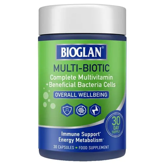 Bioglan Multi-Biotic Immune Support Energy Metabolism