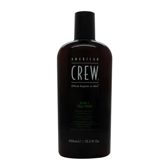American Crew Tea Tree 3-in-1 Shampoo Conditioner & Body Wash