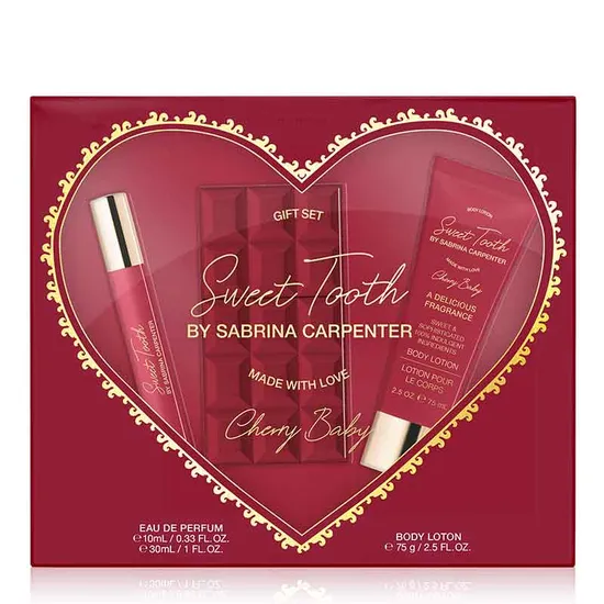 Sabrina Carpenter Sweet Tooth Cherry Baby Gift Set
